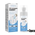 thumbnail image 1 of 100ml*3 Multi-purpose Dry Cleaning Agent,Clothing Cleansing Foam Rinse-free Agent,convenience Down Jacket Wash-free Spray (white), 1 of 9
