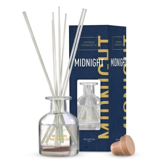 Brooklyn Fragrance Co. Park Slope - Long Lasting Scented Aroma Diffuser  Midnight Air Freshener for Home- Fragrance Diffuser for a Large Room - 100ML