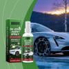 100ml Car Glass Deicer Spray, Fast Acting Anti Freeze and Anti Fog Solution for Windshields and Windows, Provides Dust Shield for Clear Winter Vision and Safe Driving