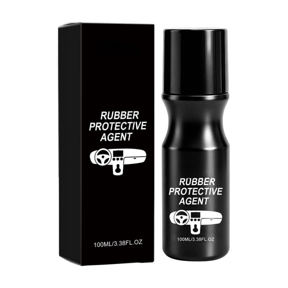 100ml Car Rubber Seals Conditioner Auto Rubber Strip Cleaner and Protector for Trunk Door and Window Weatherstripping
