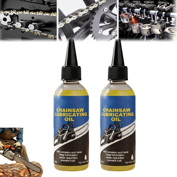 100ml Chain Saw Lubricant Oil, Easy to Apply Grease Biodegradable Synthetic, Bar and Chain Oil, High-Performance, Rust Prevention, Ideal for Home, Automotive, and Industrial Use