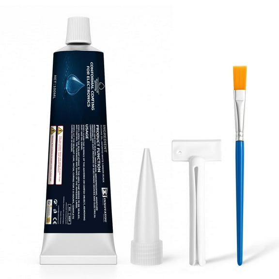 100ml Conformal Coating for Electronics, Silicone Conformal Coating Insulating Sealant, Waterproof, Dust& Moisture Resistant, for Reliable Electronic Components Protection