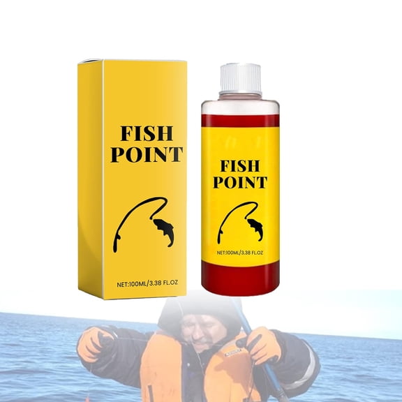 100ml Fast-Acting Red Worm Fish Attractant – Concentrated Liquid Bait for Panfish & More