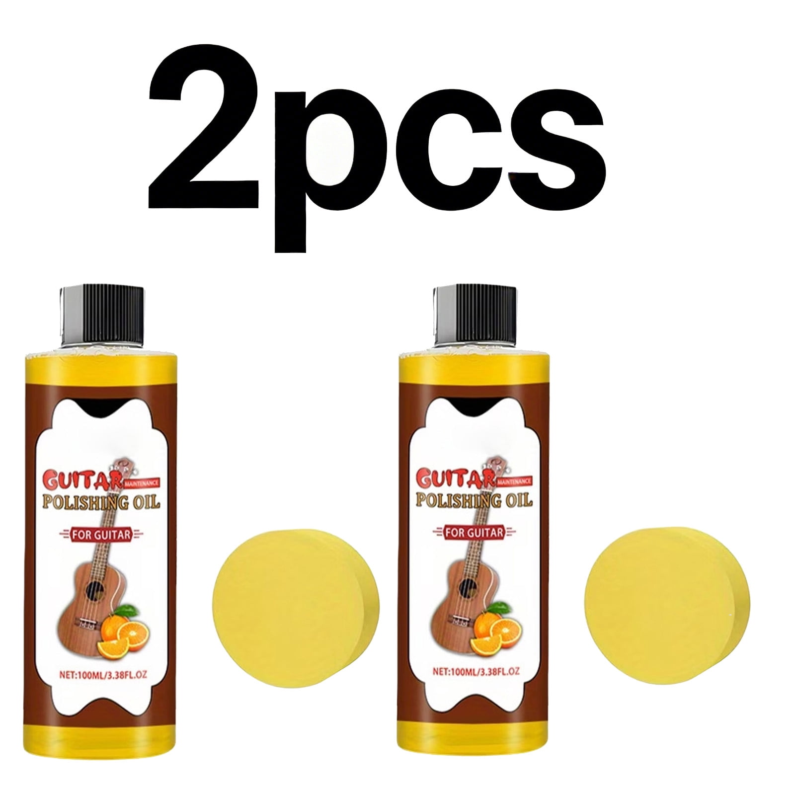 100ml Guitar Finish Care Polish Kit Includes sponge cloth for wooden