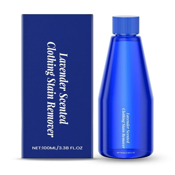 100ml Heavy Duty Stain Remover for Clothes Removes Grease Oil Food Stains from Fabric Upholstery Carpet Fast Acting Formula Safe for Colors