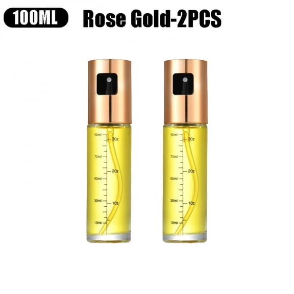 100ml High Quality Glass Multipurpose Mister Bottle Cooking Oil Glass Spray Bottle with Small Funnel and Brush Accessories