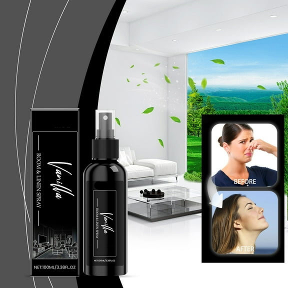 100ml Home Fragrance Spray, Long Lasting Scent Diffuser, Romantic Aroma Air Freshener for Room Space