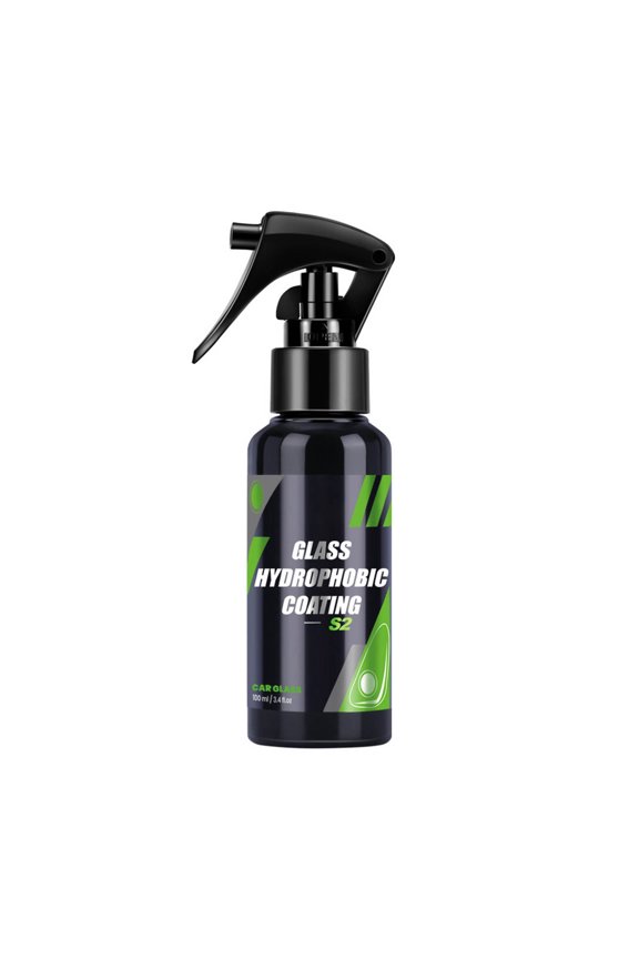 100ml Hydrophobic Glass Coating Spray, Car Windshield Rain Repellent and Waterproofing Agent, Long Lasting Invisible Protective Layer, Glass Coating, Anti Fog Formula for Auto Headlights Windows