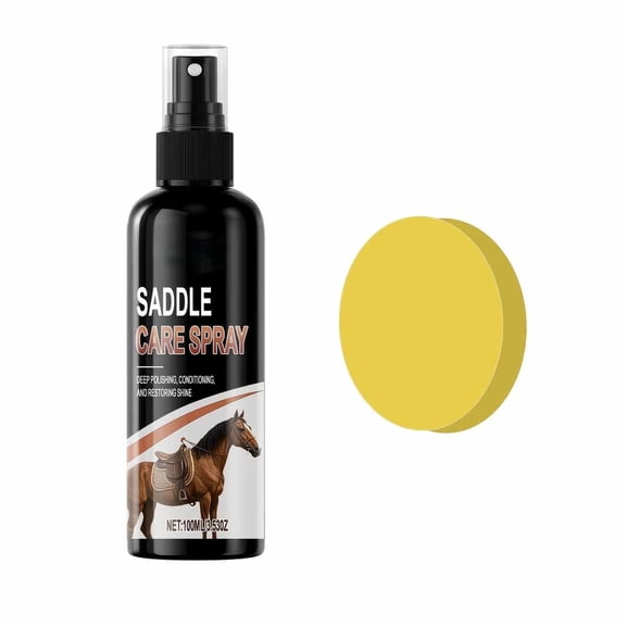 100ml Leather Cleaner Kit with Sponge Pad  Stain Remover and Leather Care for Bags, Shoes, Sofas, and More