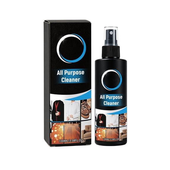 100ml Multi Purpose Heavy Duty Laundry Stain Remover Spray, Grease Pretreat Cleansing Liquid, Fabric Cleaner for Household Clothes, Sofa Textile And Daily Garment Maintenance