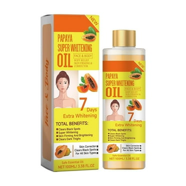 100ml Nature's Pure Papaya Oil For Glowing Silky Skin