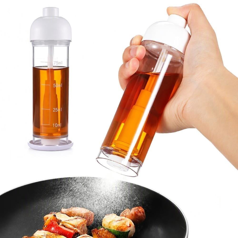 100ml Oil Sprayer for Cooking, Downward Spray Bottle Downward Oil ...