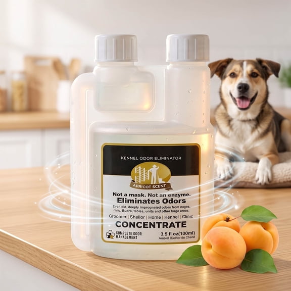 100ml Pet Odor Eliminator Concentrate, NonEnzymatic Formula for Kennels, Cages, Runs & Home Safe & Effective Dog & Cat Odor Remover, Urine Neutralizer