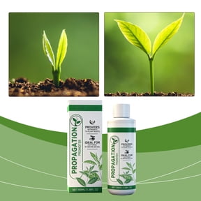 100ml Plants Propagation Liquid Rooting Drops, Natural Cutting Root Growth Promoter with Seaweed & Humic Acid for Indoor Outdoor Hydroponic & Soil Cuttings
