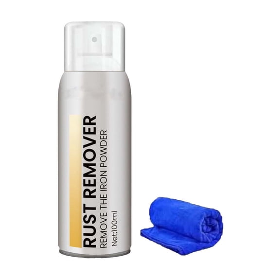 100ml Rust Remover Spray Rust Stain Remover Spray Multi-Purpose Rust Remover Inhibitor Derusting Spray Car Care Cleaning Rust Remover