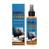 100ml Screen Cleaner Spray for Electronics - Quickly Cleans Fingerprints and Smudges from Smartphones, Tablets, and Laptops - Fast-Drying and Easy to Use