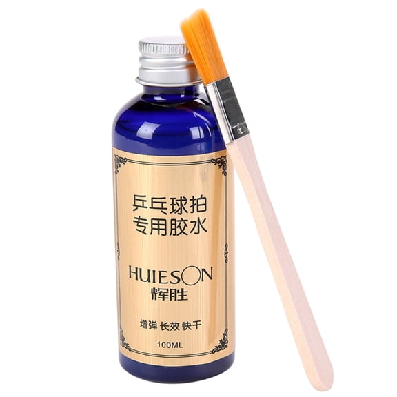 100ml Speed Liquid Super Liquid Glue with Special Brush Professional Pingpong Racket Rubber Table Tennis Liquid Glue