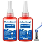 100ml Thread Lock, Medium Strength Locktight Threadlock, Threadlocker Lock & Seal Nuts, Bolts, Stable and Anti-Rust