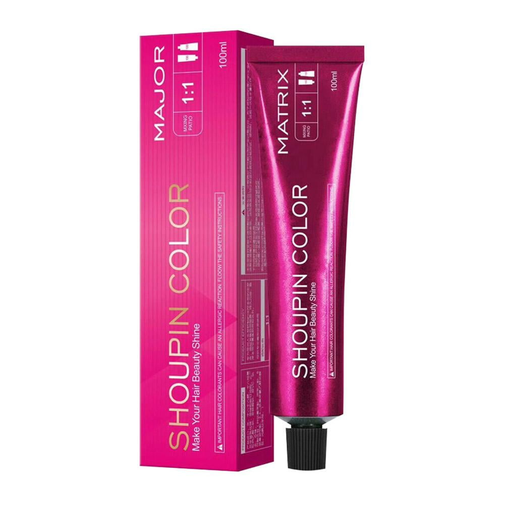100ml Women Men Gray Hair Dye Cream Permanent Color Gray Hair Coverage L3I7