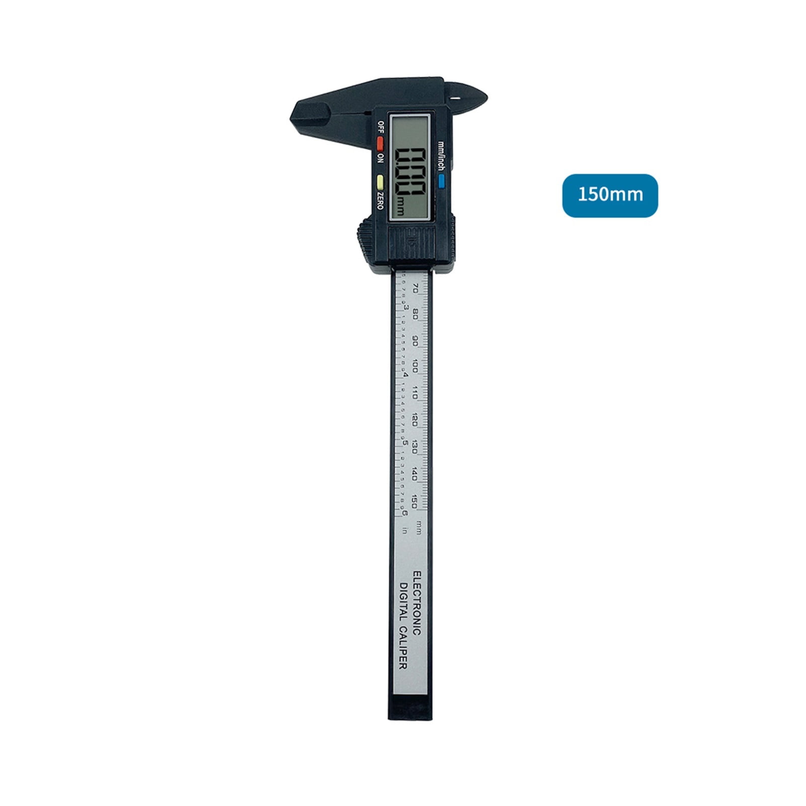 100mm 150mm Electronic Digital Caliper 6 Inch Carbon Fiber Vernier Caliper Gauge Micrometer Measuring Tool Digital Ruler