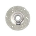 thumbnail image 1 of 100mm 4 Inch Diamond Angle Grinder Disc, Dry Cutting Blade for Porcelain Tile, Ceramic, and Stone, Professional Grade Tool Accessory for Construction, 1 of 2