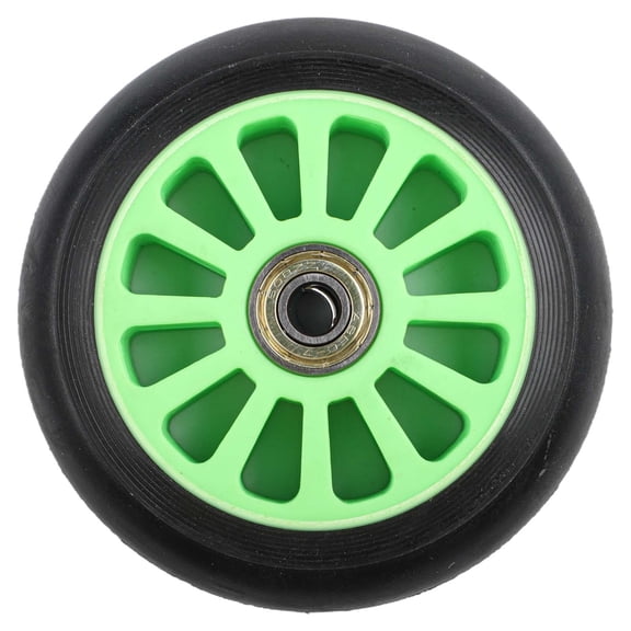 100mm 85A Inline Skate Wheel With Bearings High Elasticity Rear Wheel Sole Skate