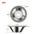 thumbnail image 1 of 100mm Diamond Grinding Wheel Disc Cup Shaped Tungsten Steel Milling Cutter Tool, 1 of 4