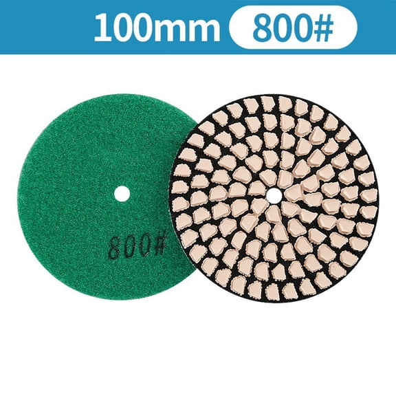 100mm Diamond Polishing Pad 4Inch Dry Buff Disc Abrasive Tool For Sanding Marble Granite Concrete Grinding Countertop Stone Tile