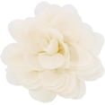 thumbnail image 1 of 100mm Flower Brooches for Women Extra Large Rose Satin Fabric Lapel Pin Dainty Satin Fabric Brooch Big Camellia Flowers for Wedding Party Dance Clothes Accessories Jewelry for Banquet Ceremony, 1 of 12