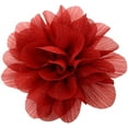 thumbnail image 1 of 100mm Flower Brooches for Women Extra Large Rose Satin Fabric Lapel Pin Dainty Satin Fabric Brooch Big Camellia Flowers for Wedding Party Dance Clothes Accessories Jewelry for Banquet Ceremony, 1 of 12