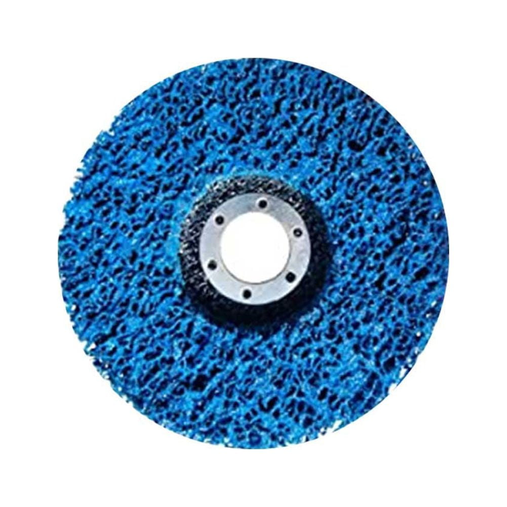 100mm Poly Strip Disc Wheel Stainless Steel Grinder Sanding Wheel Paint ...