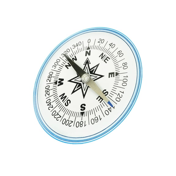 100mm Round Orienteering Compasses Navigation Compasses Outdoor Equipment Large Pocket Compasses for Camping & Hiking