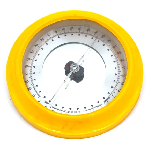 100mm Tangent Compass, Mountable, 1 Degree Graduations - Eisco Labs