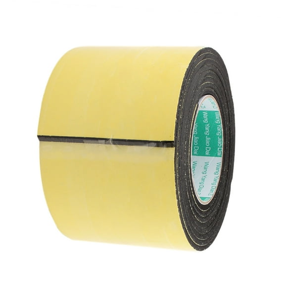 100mm Width 3mm Thickness EVA Single Side Sponge Foam Tape 4 Meters Length