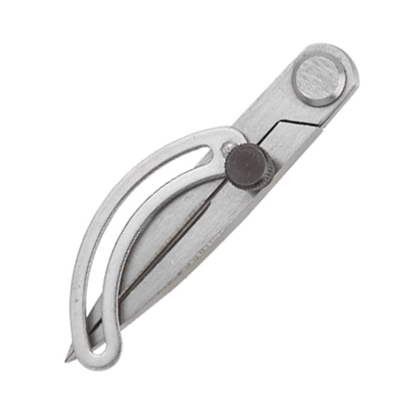 100mm Winged Gauge Spacing Gauge Compass Woodworking Scriber Steel Edge Device Can Be Adjusted