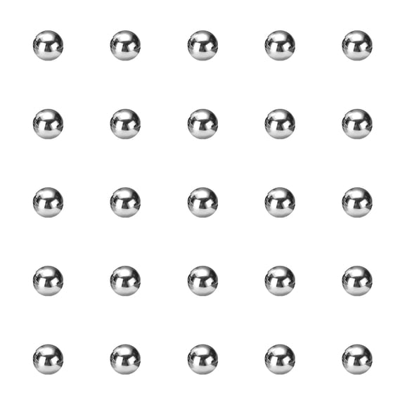 100pack Precision Balls 8mm Diameter G100 Solid Stainless Steel Bearing Balls for Ball Bearing, Machinery, Automotive, and DIY (Mirror Finish)