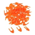 thumbnail image 1 of 100pc 12mm Nose for Toy Crafting Acces Orange, 1 of 6