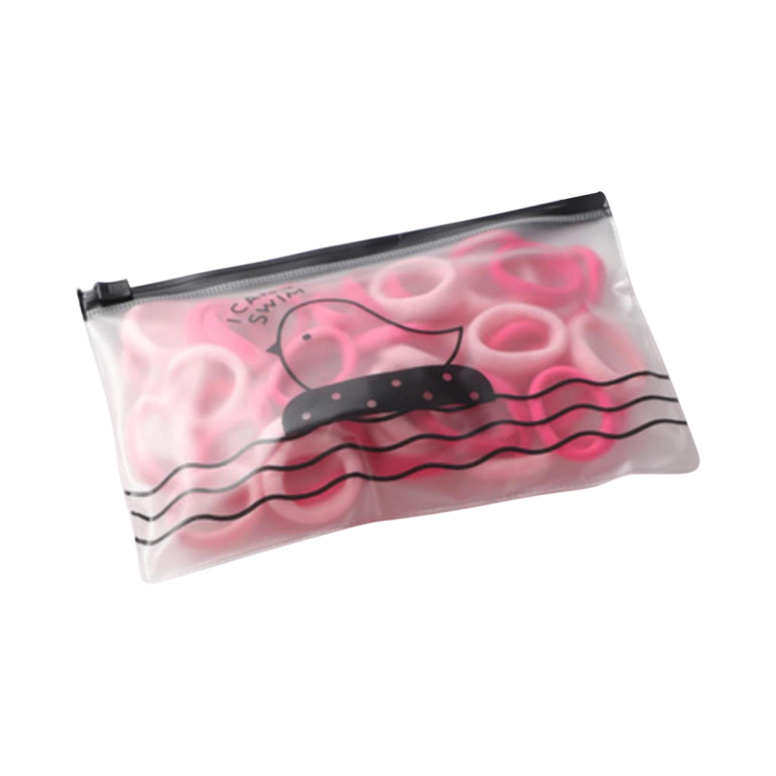 100pc Colorful Elastic Hair Ties Seamless Hair Band Ropes Soft Small