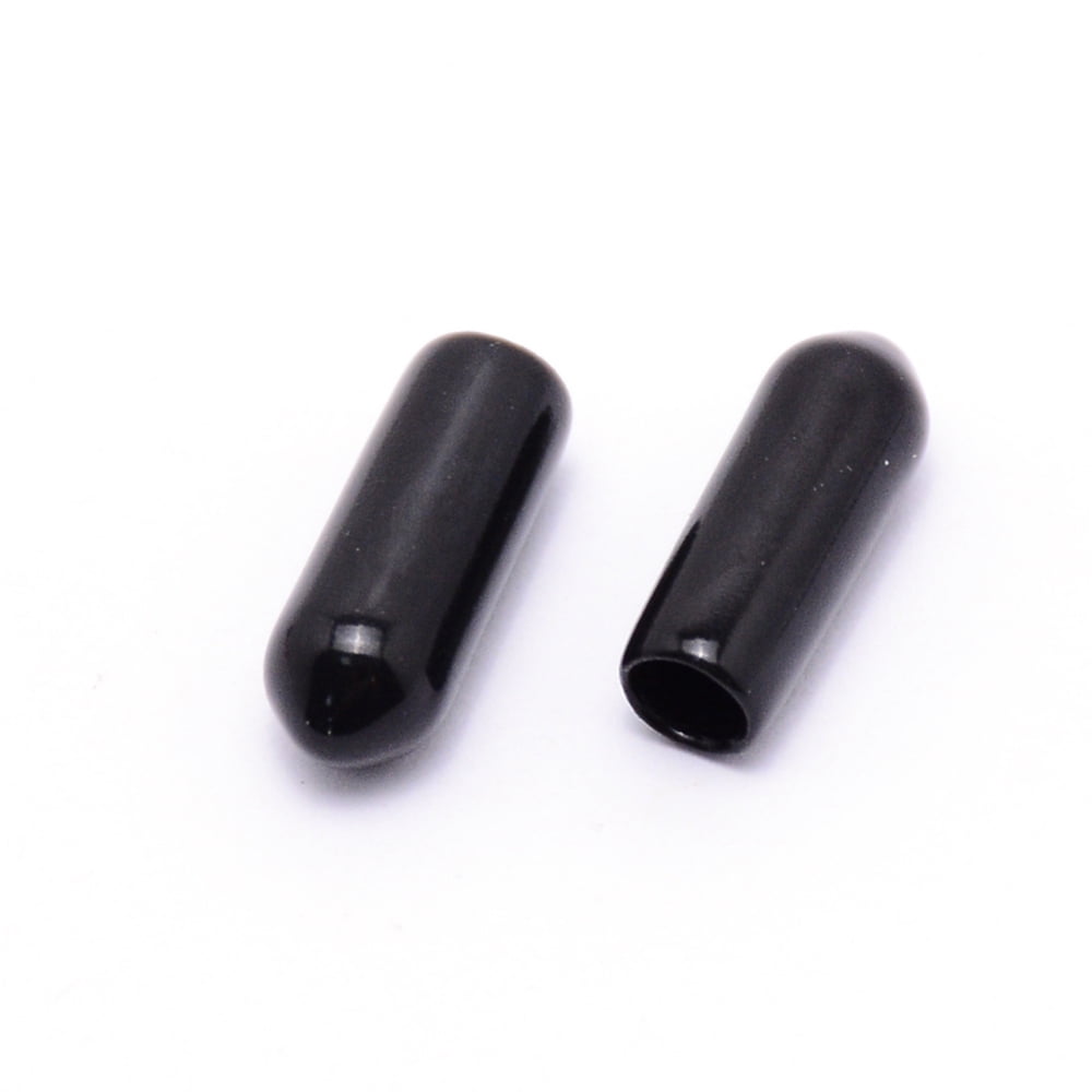 100pc Rubber End Caps Flexible Bolt Covers Screw Caps Thread Protectors ...