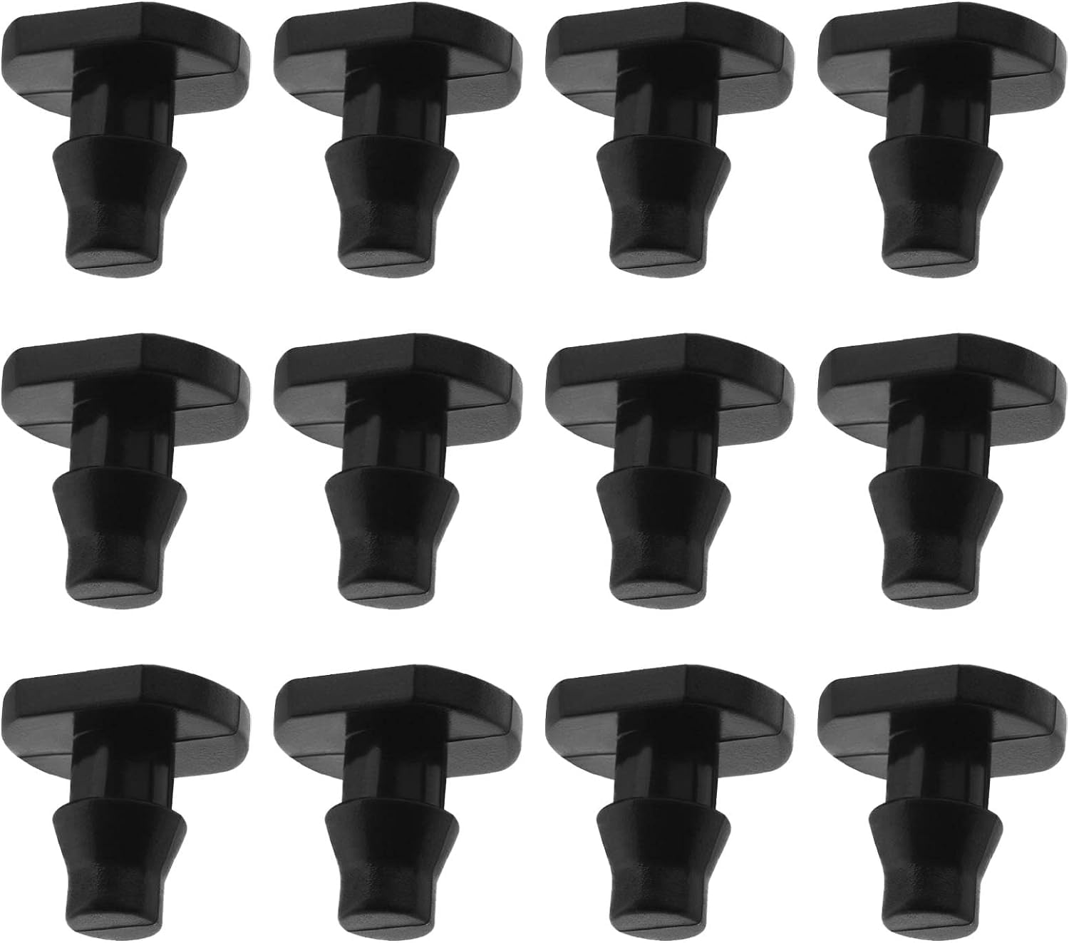 100pcs 1/4 inch Drip Irrigation End Caps Garden Hose End Stop Plug