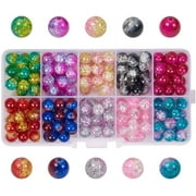 Lampwork Beads, 1 LB Bulk, Mixed Style & Colors, Handmade Glass