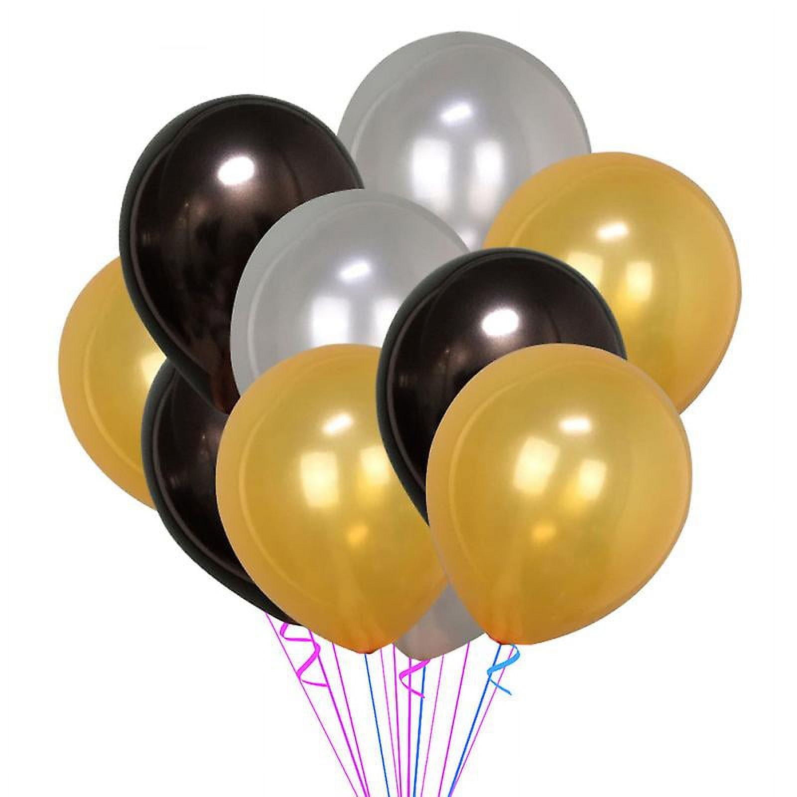 100pcs 10 Inch Ballons Shiny Pearlescent Metallic Latex Balloons Party ...
