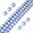 100pcs 10mm Blue Lace Agate Beads Natural Gemstone Beads Round Loose