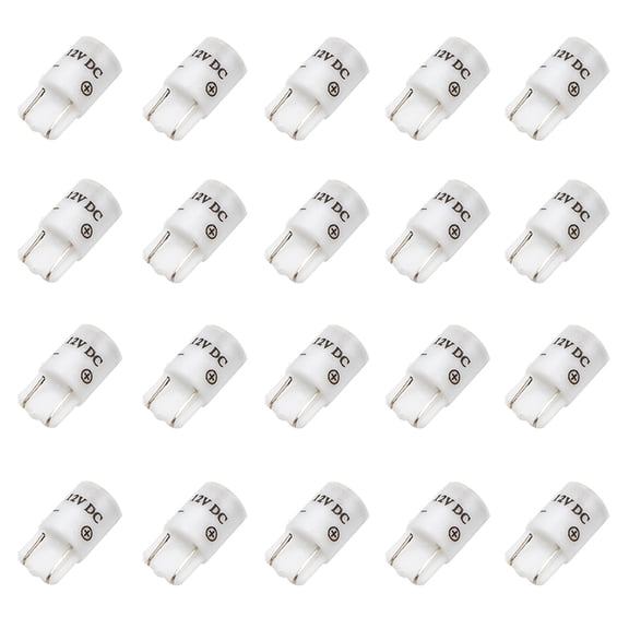 100pcs 12V LED Arcade Buttons Illuminated Push Buttons for Arcade Gaming Machines Multicolor LED Lamps White
