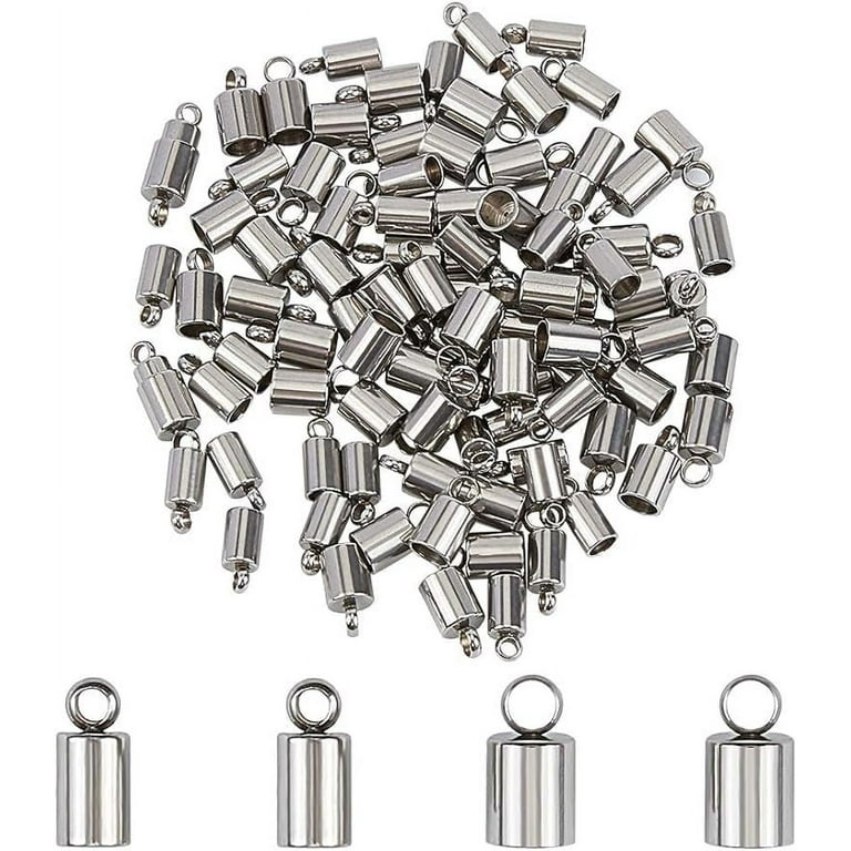 Jewelry end caps for cords best sale