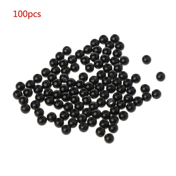 100pcs 3-12mm Black Safety for Doll Eyes Sewing Beads For DIY Bear Stuffed Toys