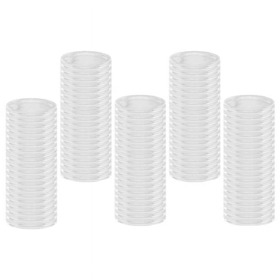 100pcs 40mm Silver Dollar Coin Case Holder Capsules Storage Box Organizer Coins