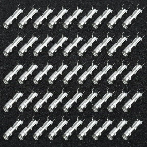 100pcs 4mm Motorcycle Bullet Connector Terminal Copper Tin Plated 50pcs For Female Connectors And 50pcs For Male Connectors