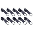 thumbnail image 1 of 100pcs #5 Bulk Metal Zipper Slider Pulls for Coil Teeth - Blue, 1 of 6