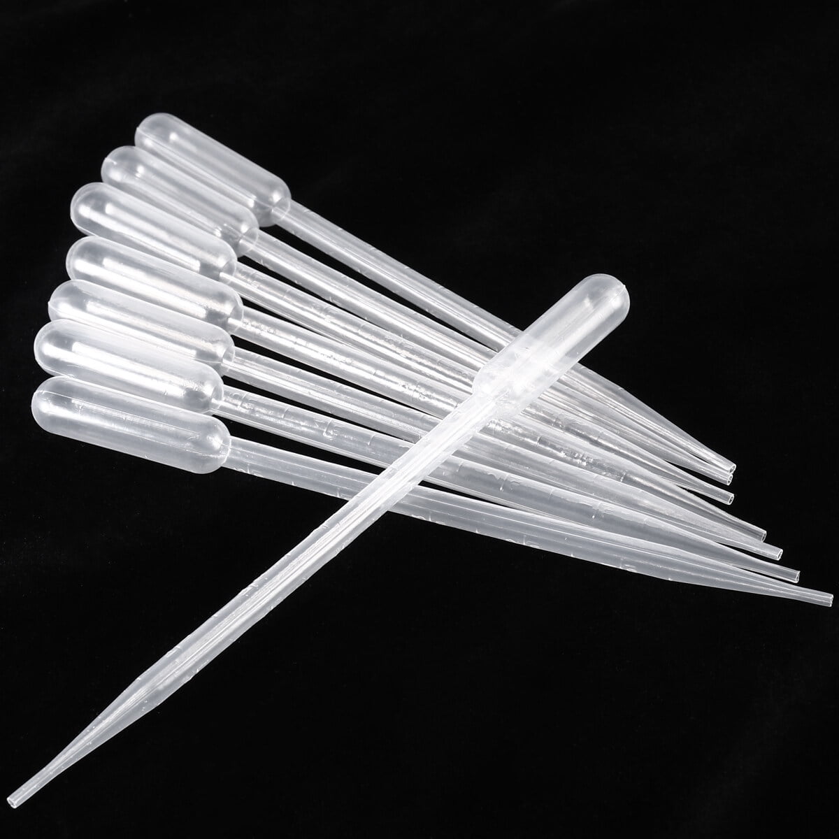 100pcs 5ML Plastic Transfer Pipette Washable Pasteur Pipettes Measuring